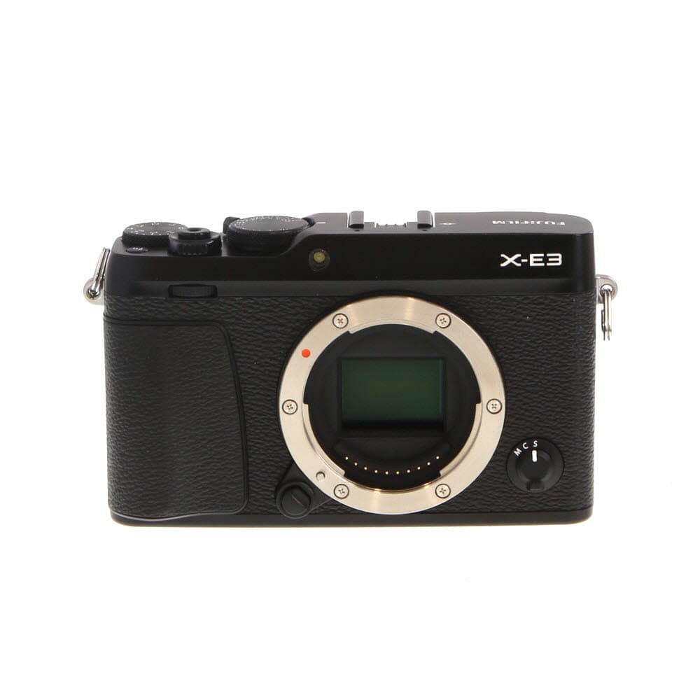 FUJIFILM X-E3 Mirrorless Camera Body, Black | 24.3MP | without EF-X8 Flash - EX - Excellent - With Battery and Charger | Used