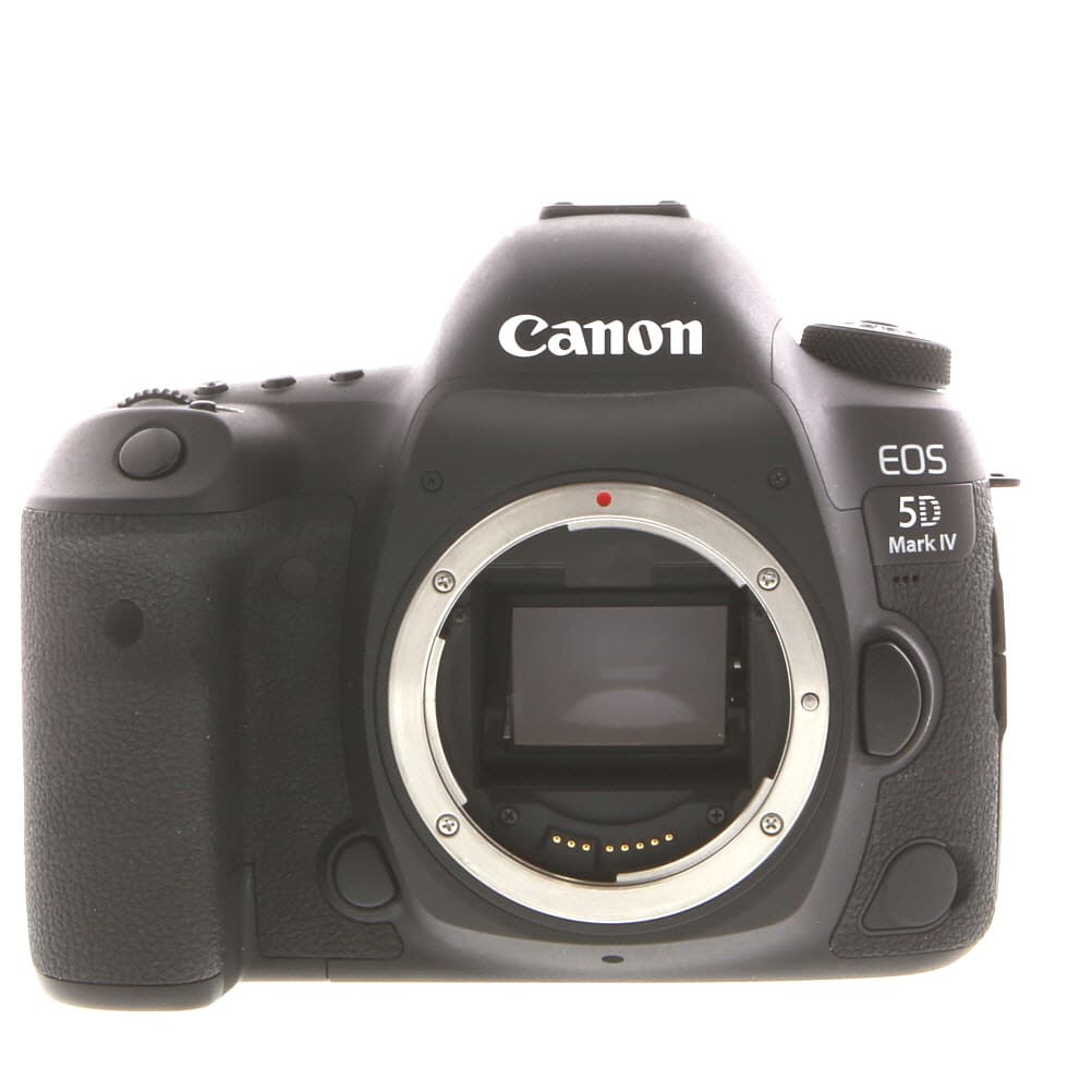 Canon EOS 5D Mark IV DSLR Camera Body | 30.4MP | with Canon Log Update - EX - Excellent - With Battery & Charger | Used