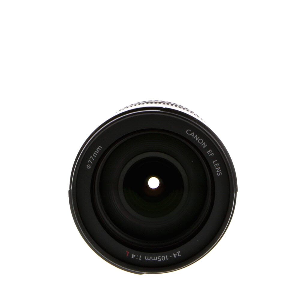 Canon 24-105mm f/4 L IS USM Macro EF-Mount Lens | 77 | - BGN - Bargain - With Caps and Hood | Used