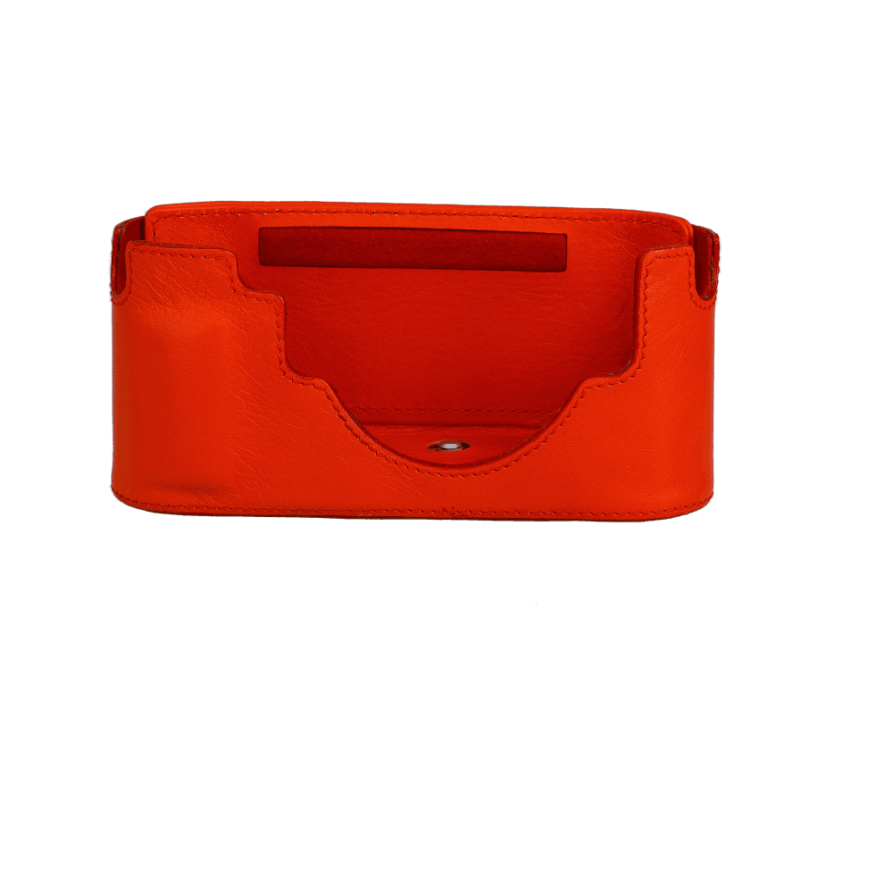 Leica Camera Protector Case for M10, Red Leather (24022) - LN- - Like New Minus - With Leather Screen Protector | Used