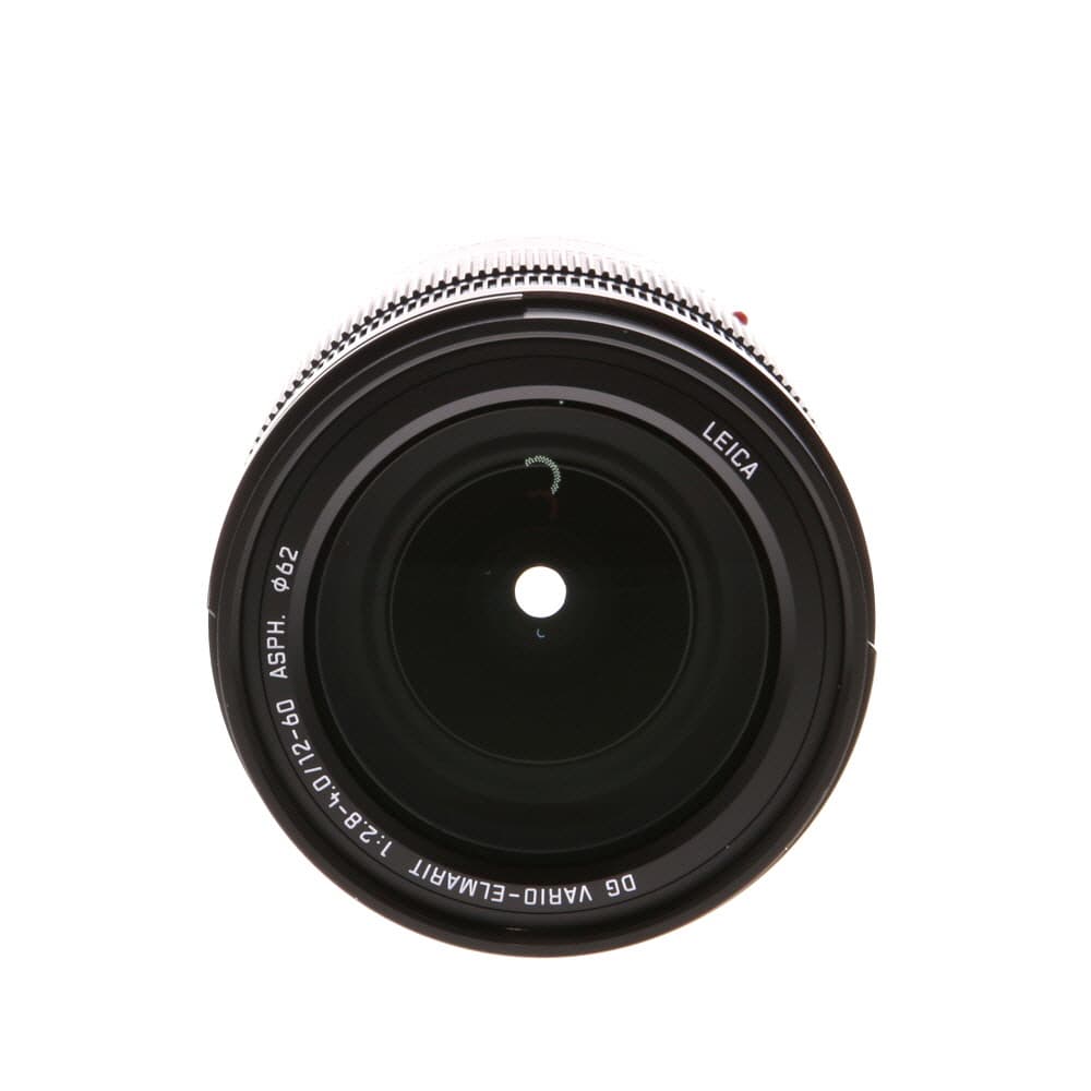 Panasonic Leica Lumix 12-60mm f/2.8-4 DG Vario-Elmarit Asph. Power O.I.S. Lens for MFT (Micro Four Thirds), Black | 62 | - EX+ - Excellent Plus - w/ Caps, Hood