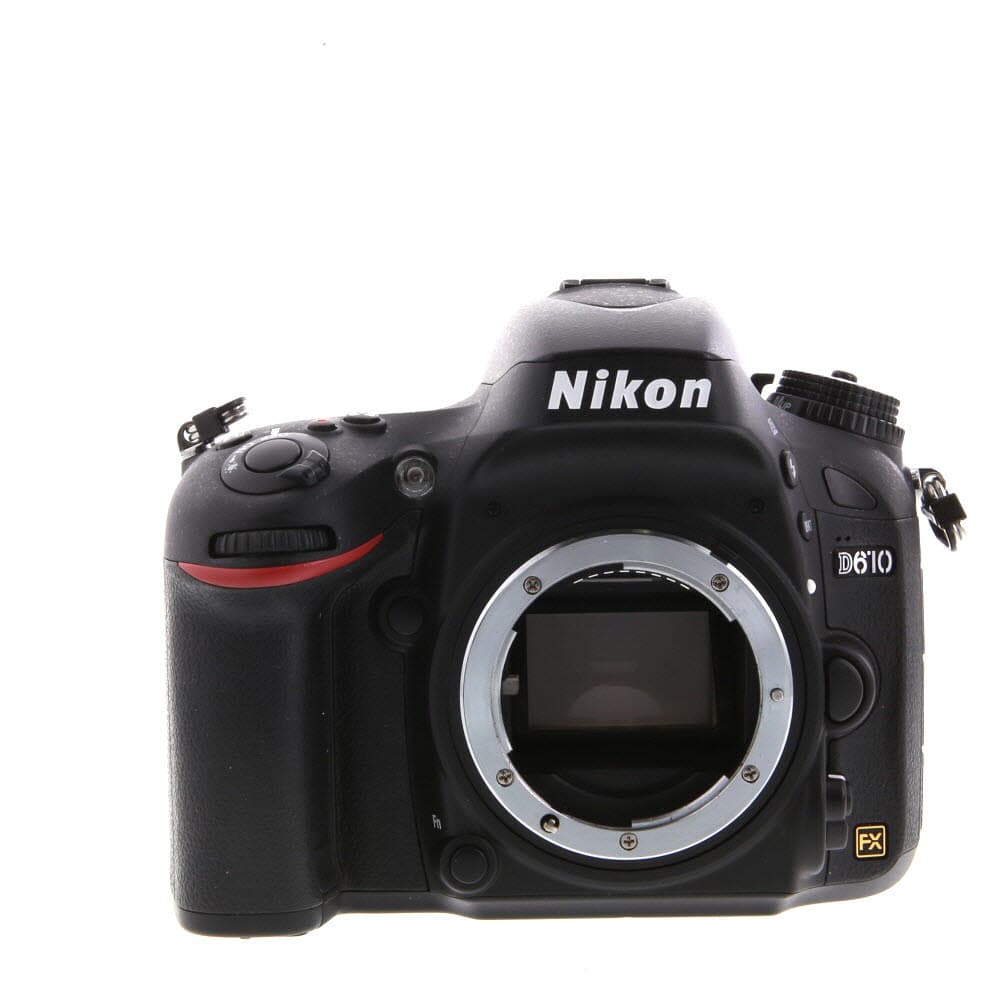 Nikon D610 DSLR Camera Body | 24.3MP | - EX+ - Excellent Plus - With Battery and Charger | Used