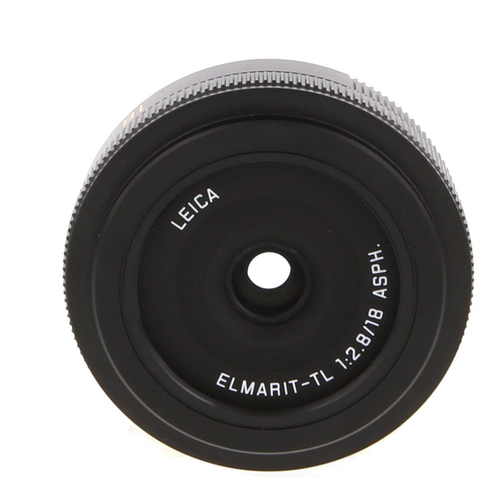 Leica 18mm f/2.8 Elmarit-TL ASPH. APS-C Lens for Leica L-Mount, Black | E39 | 11088 - EX - Excellent - With Caps | Used