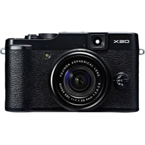 Fujifilm X20 Digital Camera, Black | 12MP | - LN- - Like New Minus - With Battery, Charger, Cap | Used