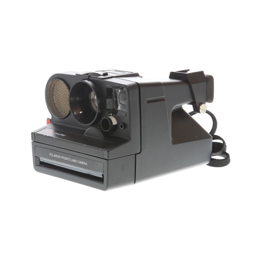 Polaroid Pronto Sonar One Step Instant Film Camera with Frog Tongue, Black (SX-70 Film) - EX - Excellent | Used