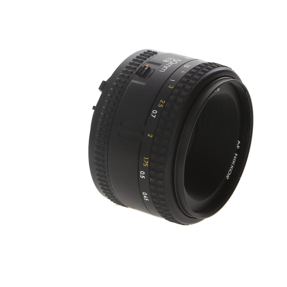Nikon AF NIKKOR 50mm f/1.8 Autofocus Lens | 52 | - EX - Excellent - With Caps | Used