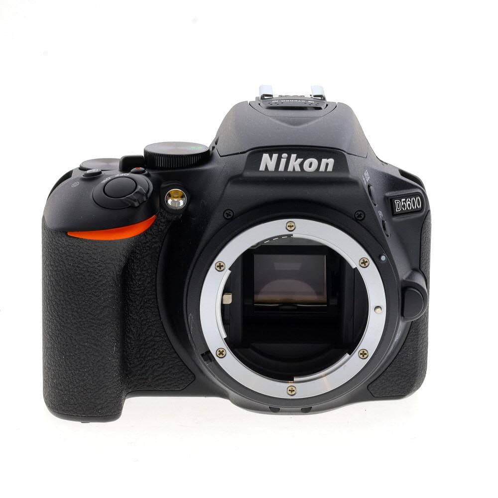 Nikon D5600 DSLR Camera Body, Black | 24.2MP | - EX+ - Excellent Plus - With Battery & Charger | Used