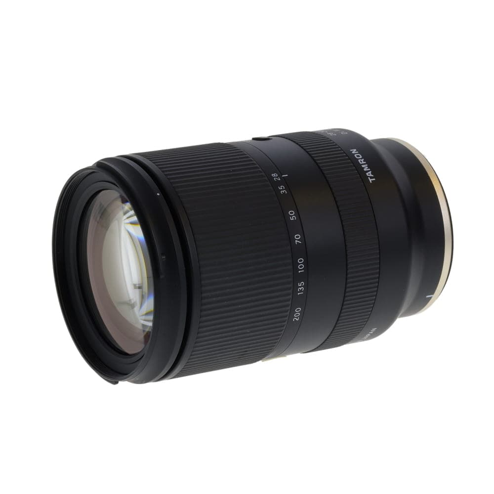 Tamron 28-200mm f/2.8-5.6 Di III RXD Full-Frame Lens for Sony E-Mount, Black | 67 | A071 - EX+ - Excellent Plus - With Caps, Hood | Used