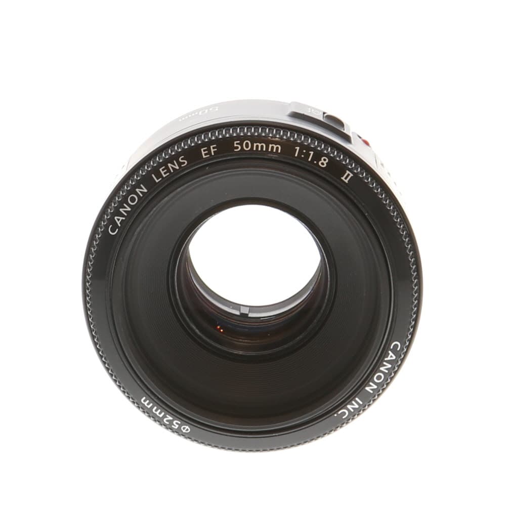 Canon 50mm f/1.8 II EF-Mount Lens | 52 | - EX+ - Excellent Plus - With Caps | Used