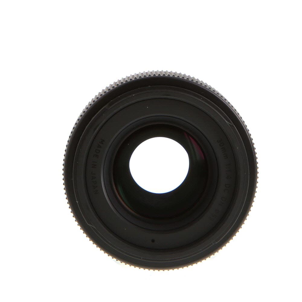 Sigma 30mm f/1.4 DC DN C (Contemporary) Autofocus Lens for MFT (Micro Four Thirds), Black | 52 | - LN- - Like New Minus - With Caps, Hood | Used