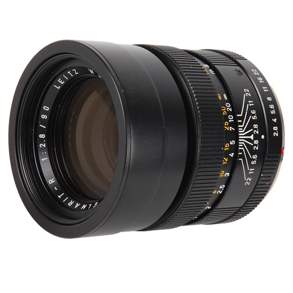 Leica 90mm f/2.8 Elmarit-R Uncoupled Manual, Made in Germany for Nikon F | Series 7 | - EX+ - Excellent Plus | Used