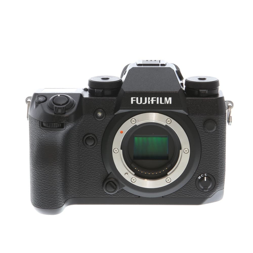 FUJIFILM X-H1 Mirrorless Camera Body, Black | 24.3MP | Without EF-X8 Flash - EX+ - Excellent Plus - With Battery & Charger | Used