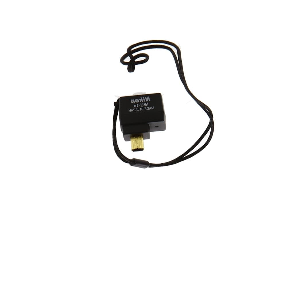 Nikon WU-1a Wireless Mobile Adapter (Df, D7100, D5200, D3300, D3200, S2, Coolpix A, P330, P520, P530, P7800) - EX - Excellent - With Case