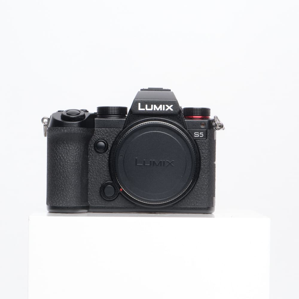 Panasonic Lumix S5 Mirrorless Full-Frame L-Mount Camera Body, Black | 24.2MP | - LN- - Like New Minus - With Battery, Charger | Used