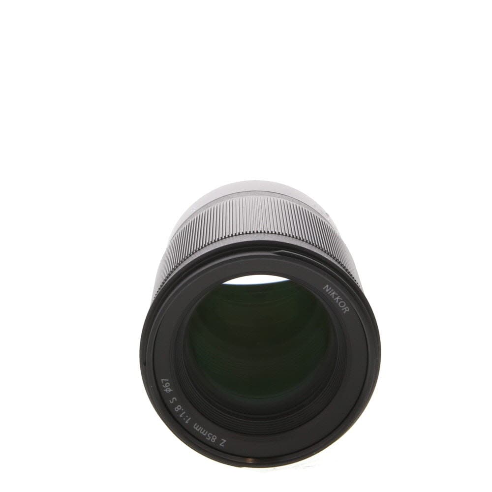 Nikon Nikkor Z 85mm f/1.8 S FX Autofocus Lens for Z-Mount, Black | 67 | - LN- - Like New Minus - w/ LC-67B Snap-On Front Lens Cap, LF-N1 Rear Lens Cap, HB-91 Bayonet Lens Hood, CL-C1 Lens Case