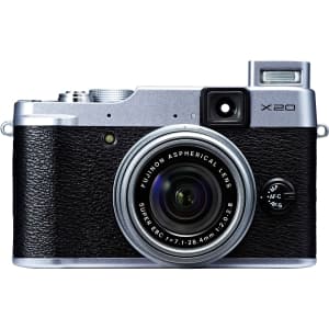 Fujifilm X20 Digital Camera, Silver | 12MP | - EX - Excellent - With Battery and Charger | Used