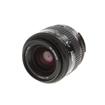 Nikon AF NIKKOR 35-70mm f/3.3-4.5 Autofocus Lens | 52 | Late Version - EX - Excellent - With Caps | Used
