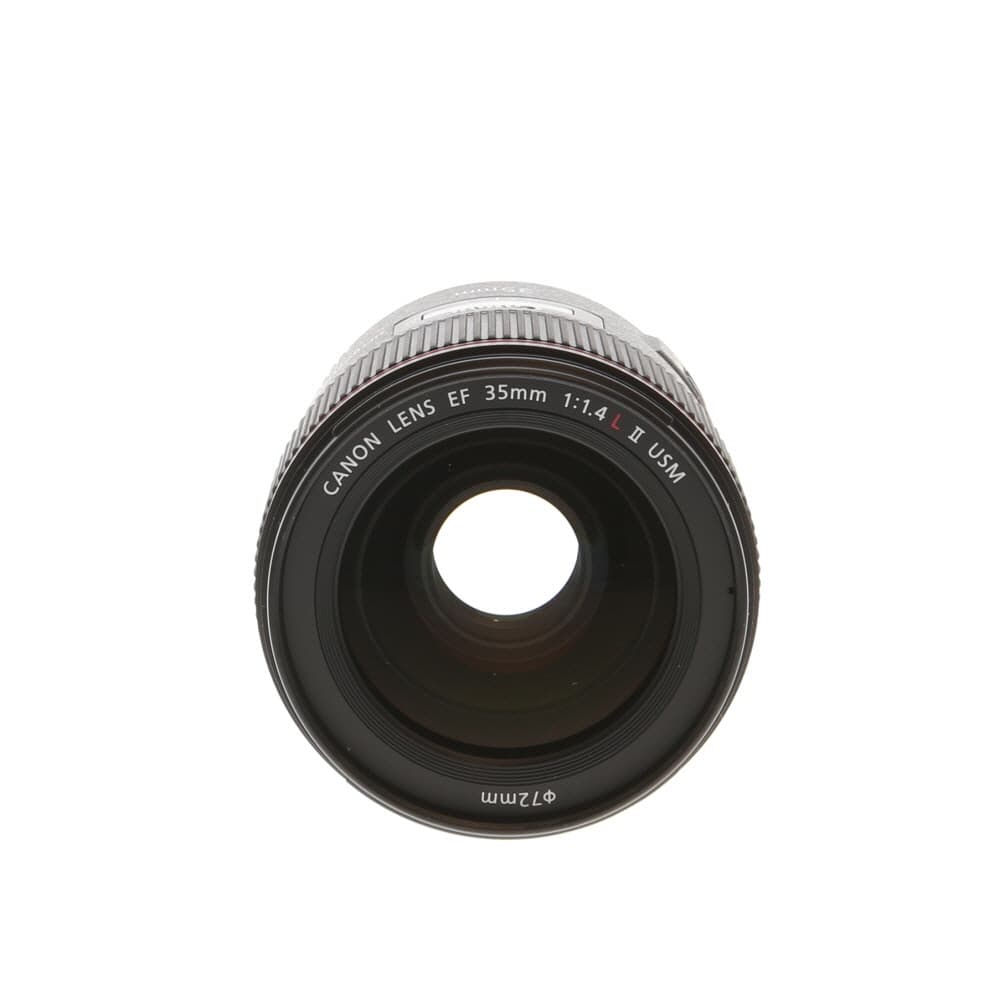 Canon 35mm f/1.4 L II USM EF-Mount Lens | 72 | - LN- - Like New Minus - With Caps, Case | Used