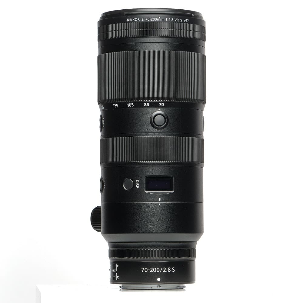 Nikon Nikkor Z 70-200mm f/2.8 VR S Autofocus FX Lens for Z-Mount, Black | 77 | with Tripod Foot - EX+ - Excellent Plus - With Caps, Hood | Used