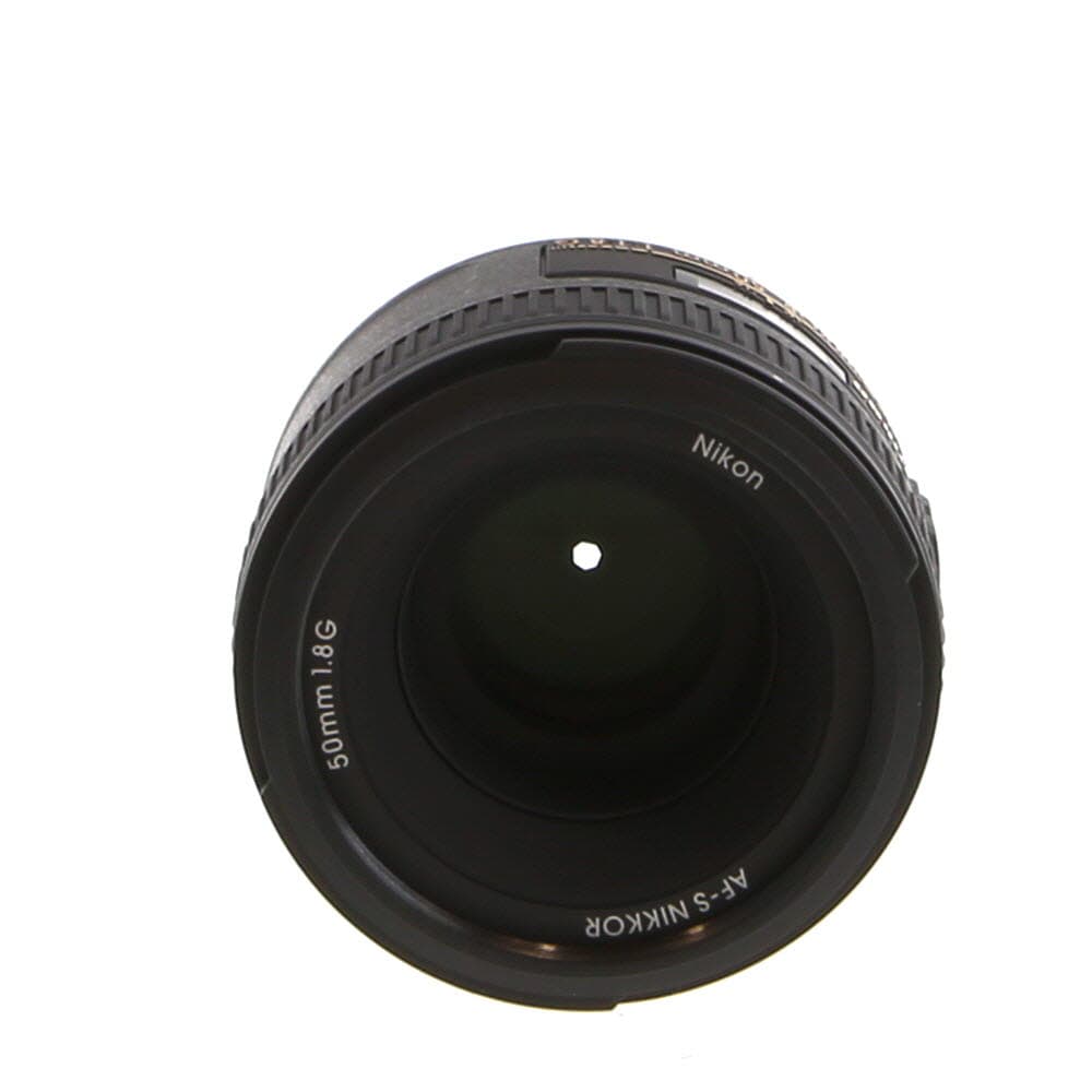 Nikon AF-S NIKKOR 50mm f/1.8 G Autofocus Lens | 58 | - EX+ - Excellent Plus - With Case, Caps and Hood | Used