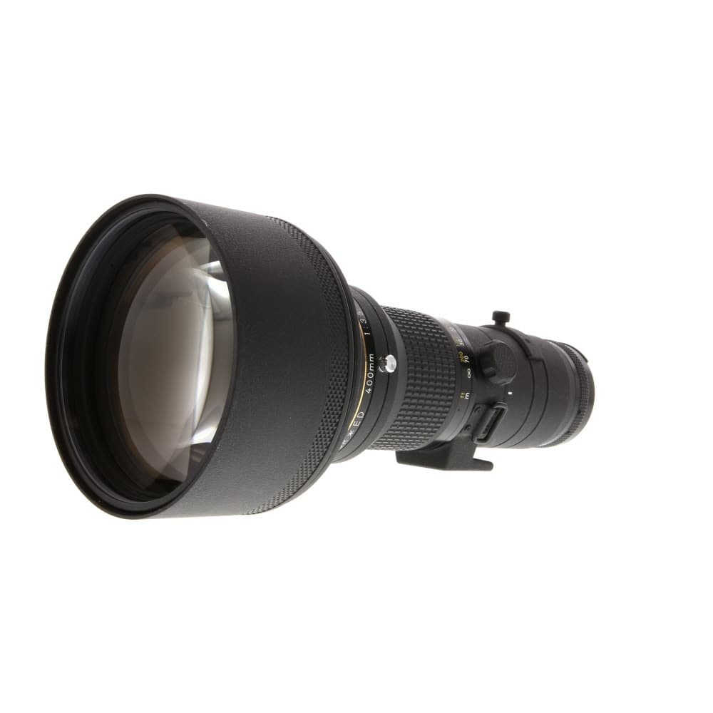 Nikon 400mm f/3.5 NIKKOR*ED IF AIS Manual Focus Lens | 39 Drop-In/Filter | - EX - Excellent - With Caps; CPU Contacts | Used