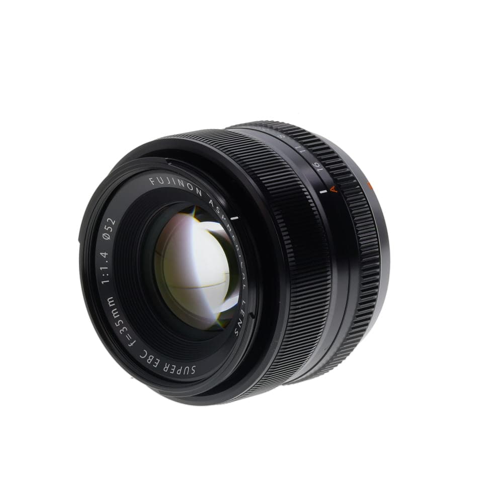 FUJIFILM XF 35mm f/1.4 R Fujinon APS-C Lens for X-Mount, Black | 52 | - EX - Excellent - With Caps | Used
