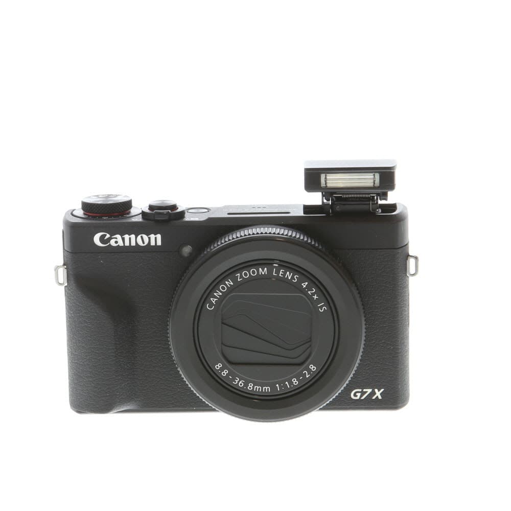 Canon PowerShot G7X Mark III Digital Camera, Black | 20.2MP | - EX - Excellent - With Battery & Charger | Used