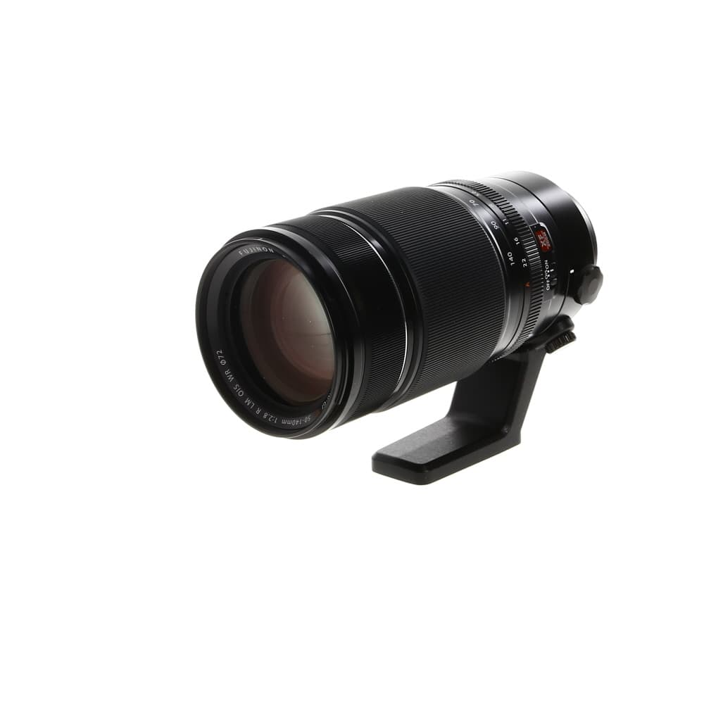 Fujifilm XF 50-140mm f/2.8 R LM OIS WR Fujinon Lens for APS-C Format X-Mount, Black | 72 | w/ Tripod Foot - LN- - Like New Minus - w/ Caps, Hood, Lens Wrap