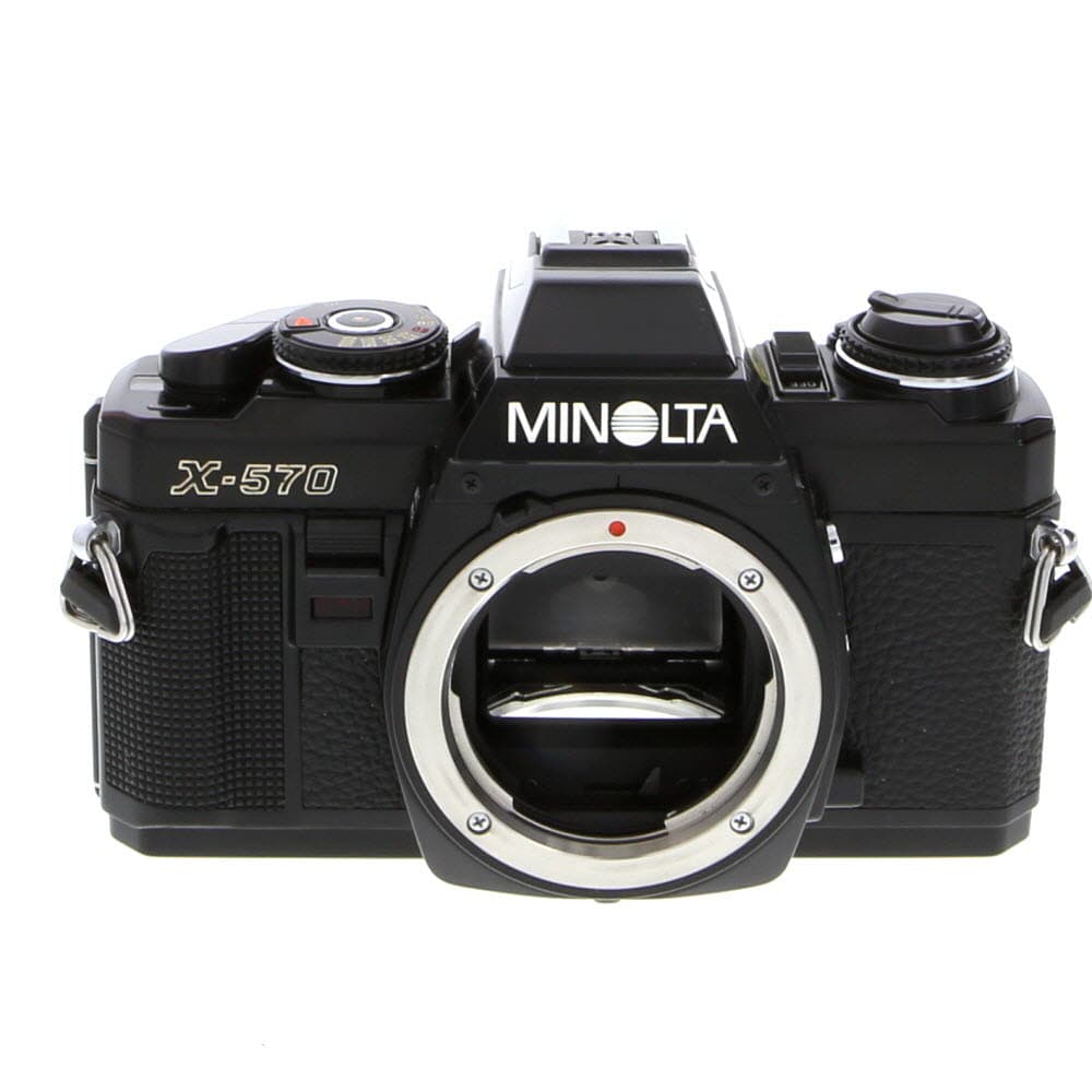 Minolta X-570 35mm Camera Body, Black - BGN - Bargain | Used
