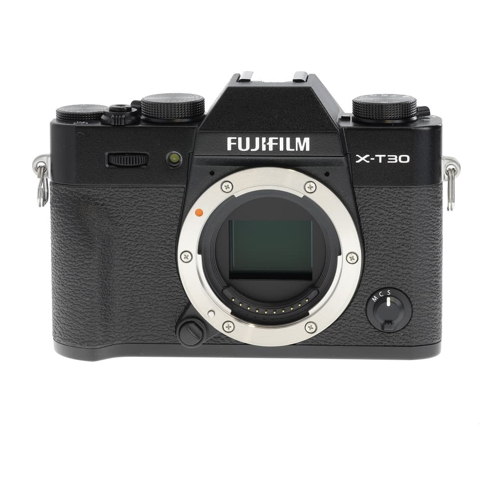 FUJIFILM X-T30 II Mirrorless Camera Body, Black | 26.1MP | - EX+ - Excellent Plus - With Battery, USB Cable | Used