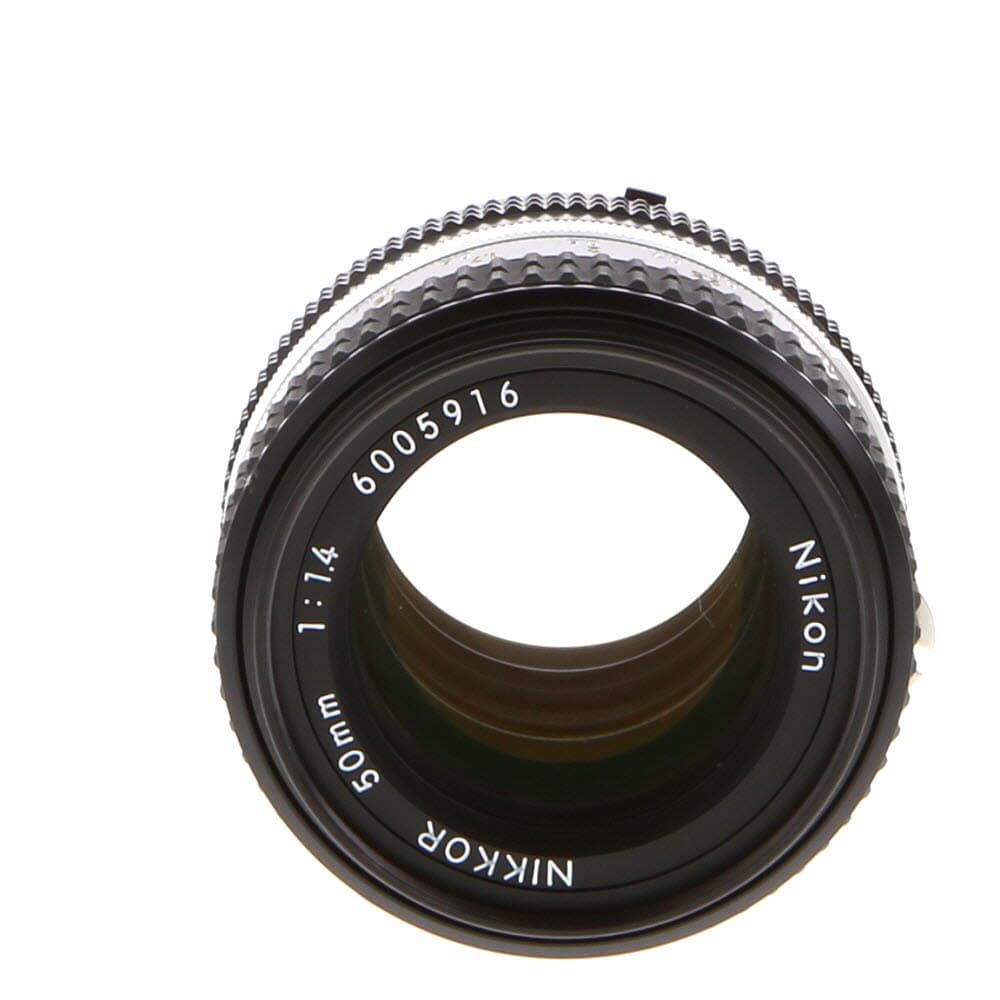 Nikon 50mm f/1.4 NIKKOR AIS Manual Focus Lens | 52 | - EX - Excellent - With Caps | Used
