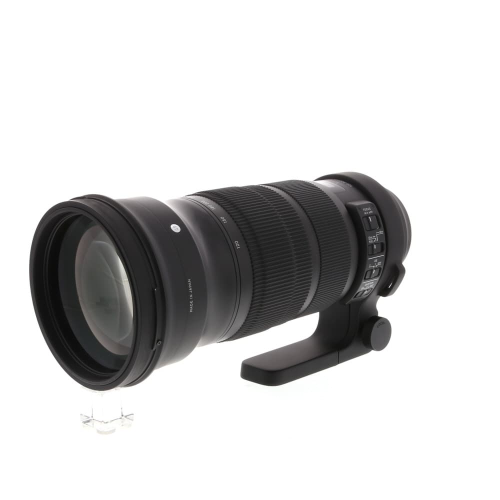 Sigma 120-300mm f/2.8 DG OS (HSM) S (Sport) FX Lens for Nikon | 105 | with Tripod Collar/Foot - EX+ - Excellent Plus - With Caps, Case | Used