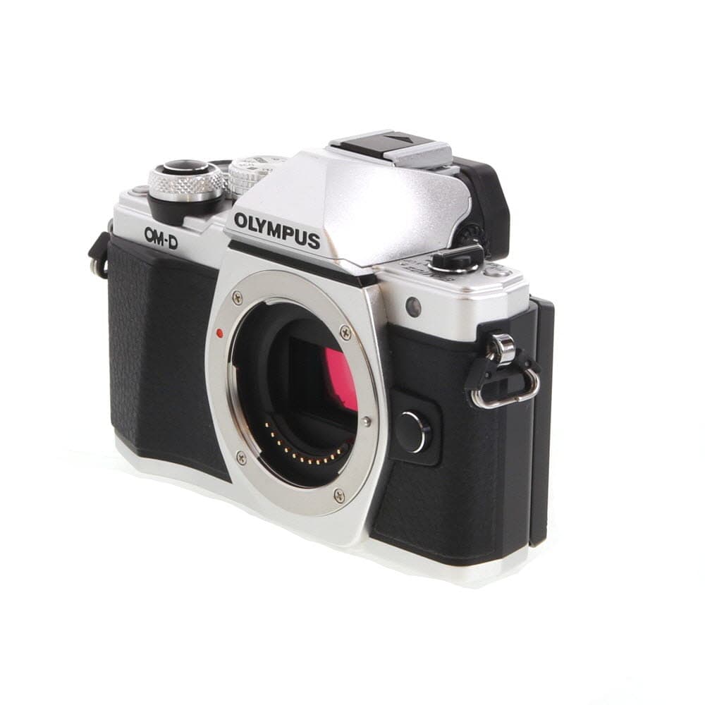 Olympus OM-D E-M10 Mark II Mirrorless MFT (Micro Four Thirds) Camera Body, Silver | 16.1MP | - LN- - Like New Minus - With Battery & Charger | Used