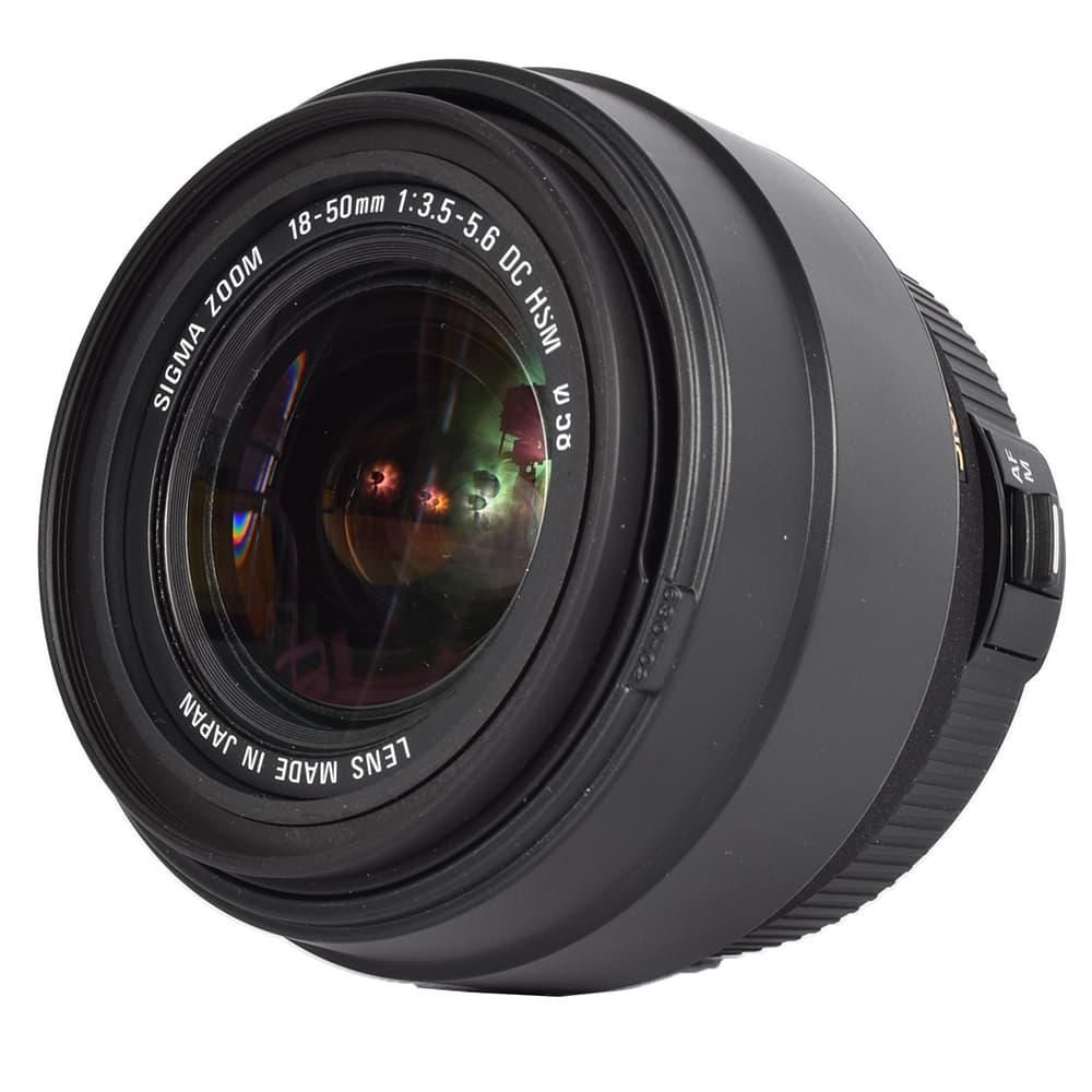 Sigma 18-50mm f/3.5-5.6 DC HSM AF Lens for Nikon APS-C DSLR | 58 | - BGN - Bargain | Used