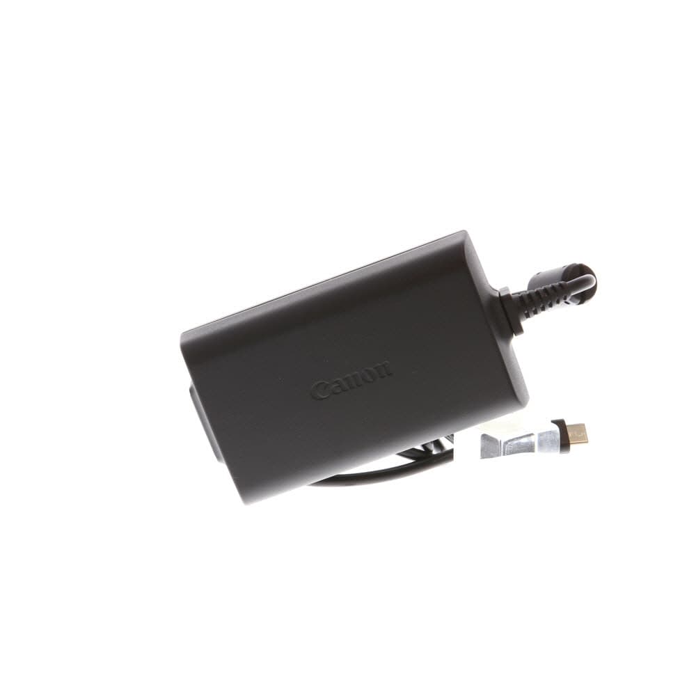 Canon PD-E1 USB Power Adapter for EOS R (Only LP-E6N Battery), EOS RP, Powershot G5XMII, G7XMIII - EX - Excellent - w/ USB Type-C Cable, Power Cord