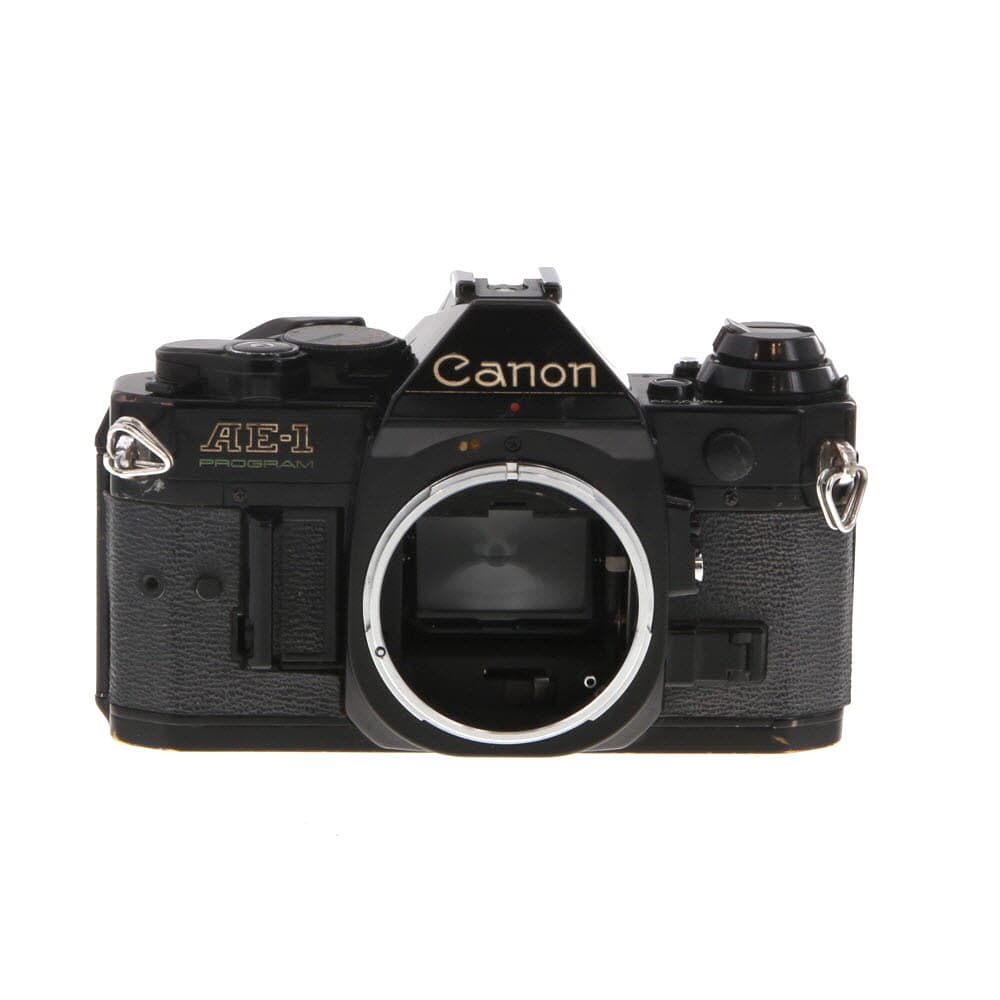 Canon AE-1 Program 35mm Camera Body, Black - BGN - Bargain | Used