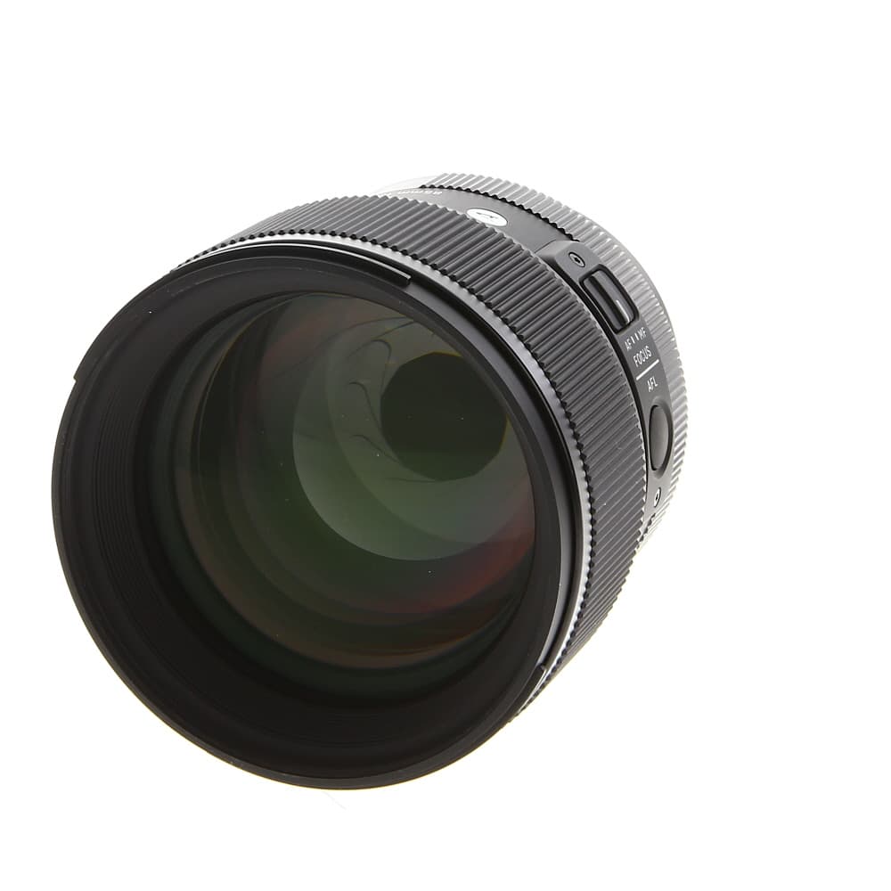 Sigma 85mm f/1.4 DG DN A (Art) Full-Frame Autofocus Lens for Sony E-Mount, Black | 77 | - LN- - Like New Minus - With Caps, Case, Hood | Used