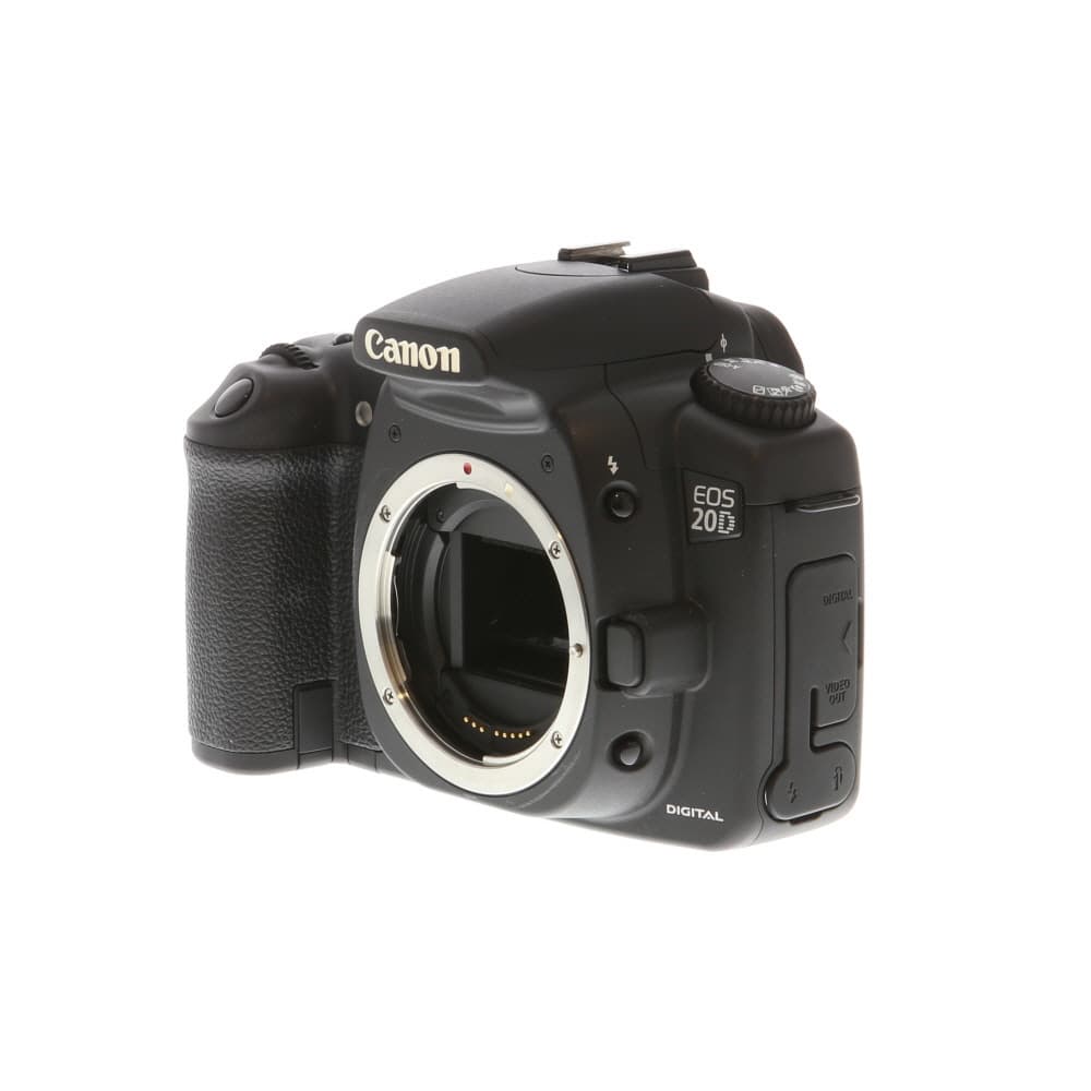 Canon EOS 20D DSLR Camera Body | 8.2MP | - EX - Excellent - Surface Sticky; With Battery & Charger | Used