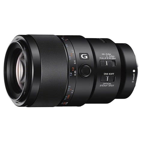 Sony FE 90mm f/2.8 Macro G OSS Full-Frame Autofocus Lens for E-Mount, Black | 62 | SEL90M28G - EX - Excellent - With Caps and Hood | Used