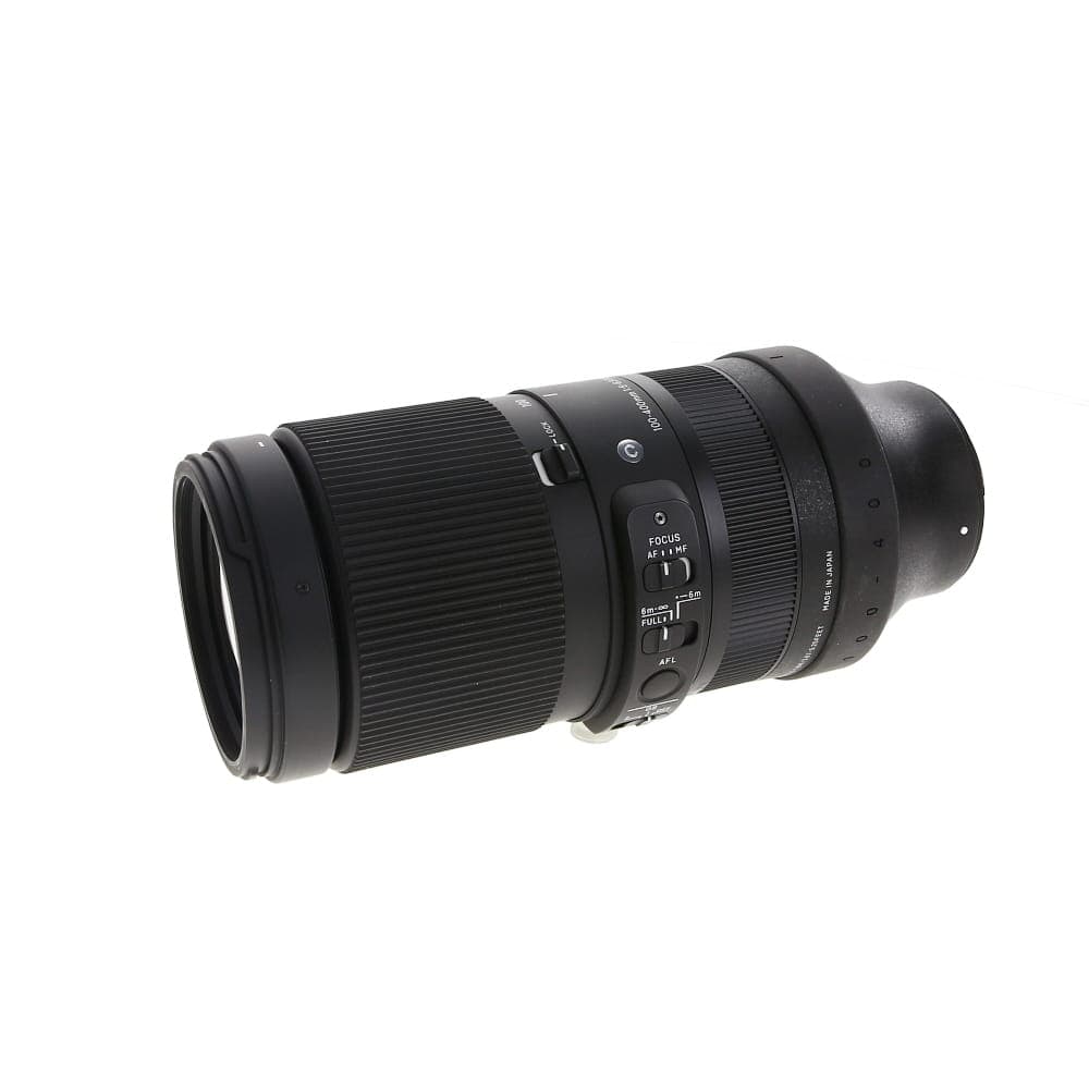 Sigma 100-400mm f/5-6.3 DG DN OS C (Contemporary) Full-Frame Autofocus Lens for Sony E-Mount | 67 | - EX+ - Excellent Plus - w/ Caps, Hood, PT-31 Protective Cover