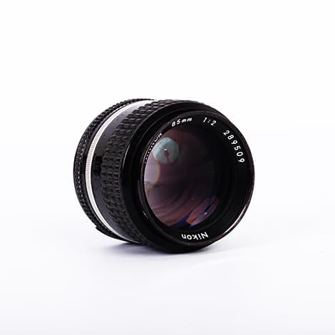 Nikon 85mm f/2 NIKKOR AI Manual Focus Lens | 52 | - EX - Excellent - With Caps | Used