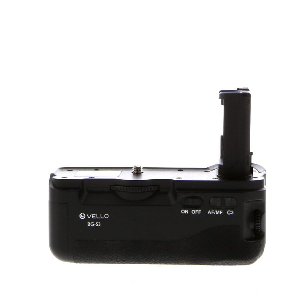 Vello BG-S3 Vertical Battery Grip for Sony a7 II, a7R II, a7S II - EX+ - Excellent Plus - With NP-FW50 Holder | Used
