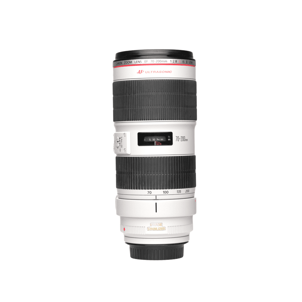Canon 70-200mm f/2.8 L IS II USM EF-Mount Lens | 77 | - EX - Excellent - with Caps, Case, Hood, without Tripod Mount | Used