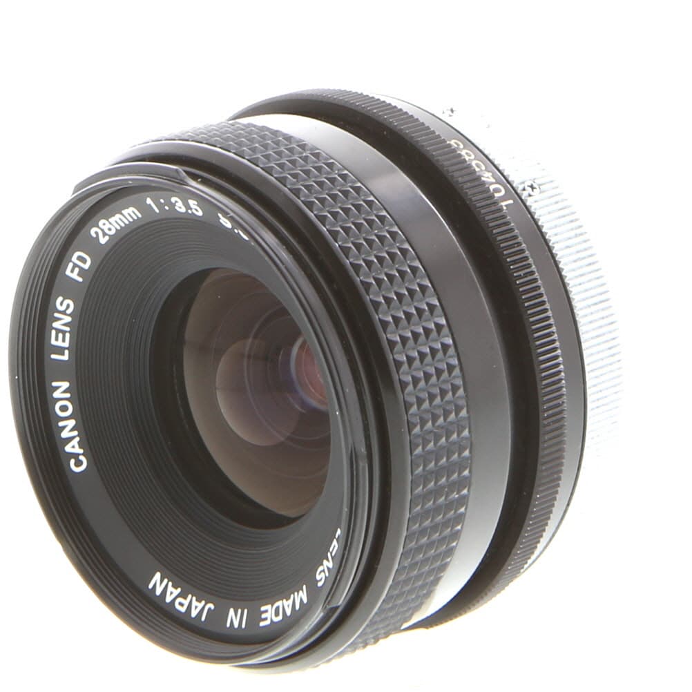 Canon 28mm f/3.5 SC Breech Lock FD Mount Lens | 55 | - EX - Excellent | Used