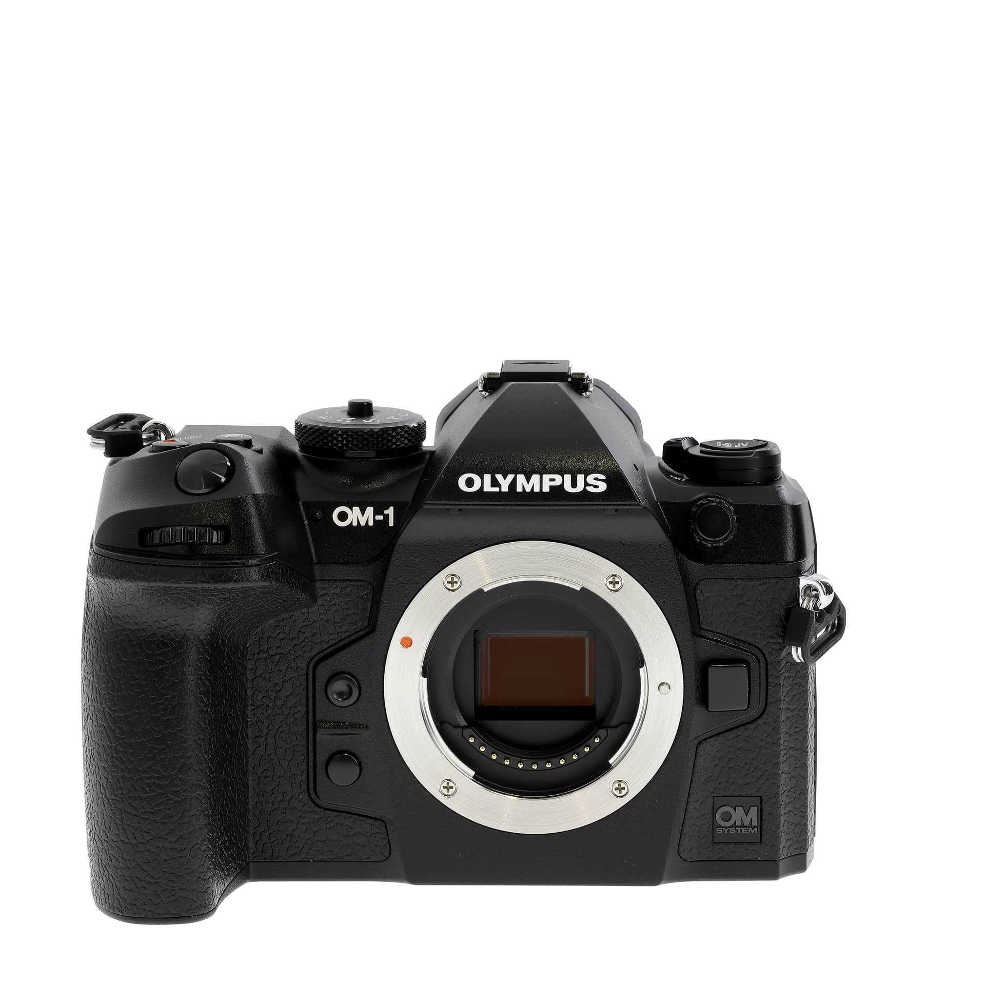OM SYSTEM OM-1 Mirrorless MFT (Micro Four Thirds) Camera Body, Black | 20.4MP | (Olympus Printed on Prism) - LN- - Like New Minus - w/ AC Adapter/USB Cable, Battery