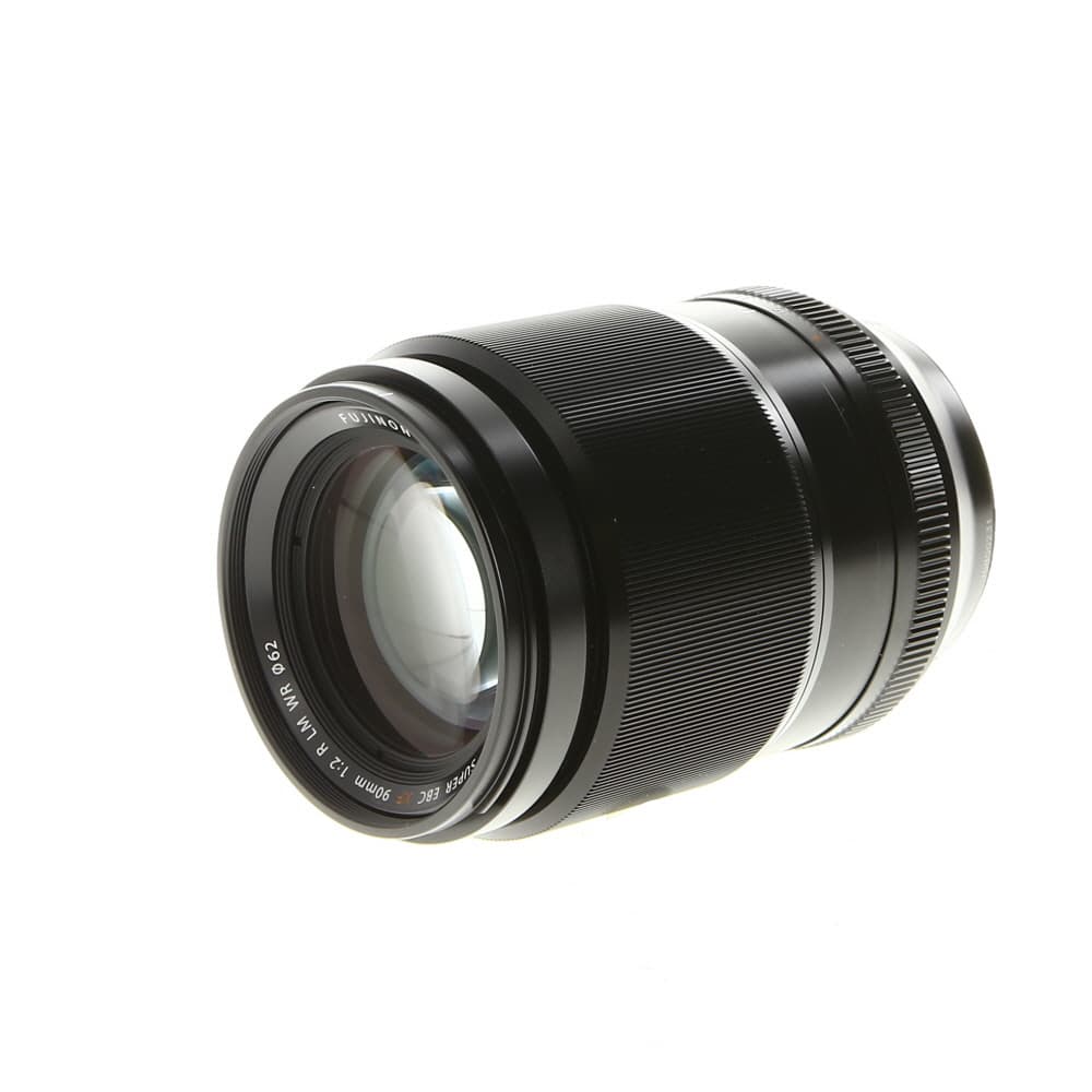 FUJIFILM XF 90mm f/2 R LM WR Fujinon APS-C Lens for X-Mount, Black | 62 | - EX - Excellent - With Caps | Used