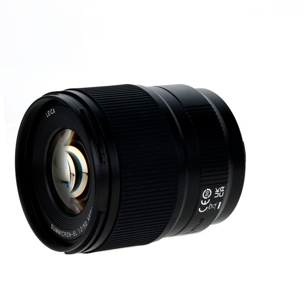 Leica 50mm f/2 Summicron-SL ASPH. Full-Frame Lens for Leica L-Mount, Black | E67 | 11193 - LN- - Like New Minus - With Caps, Case, Hood | Used