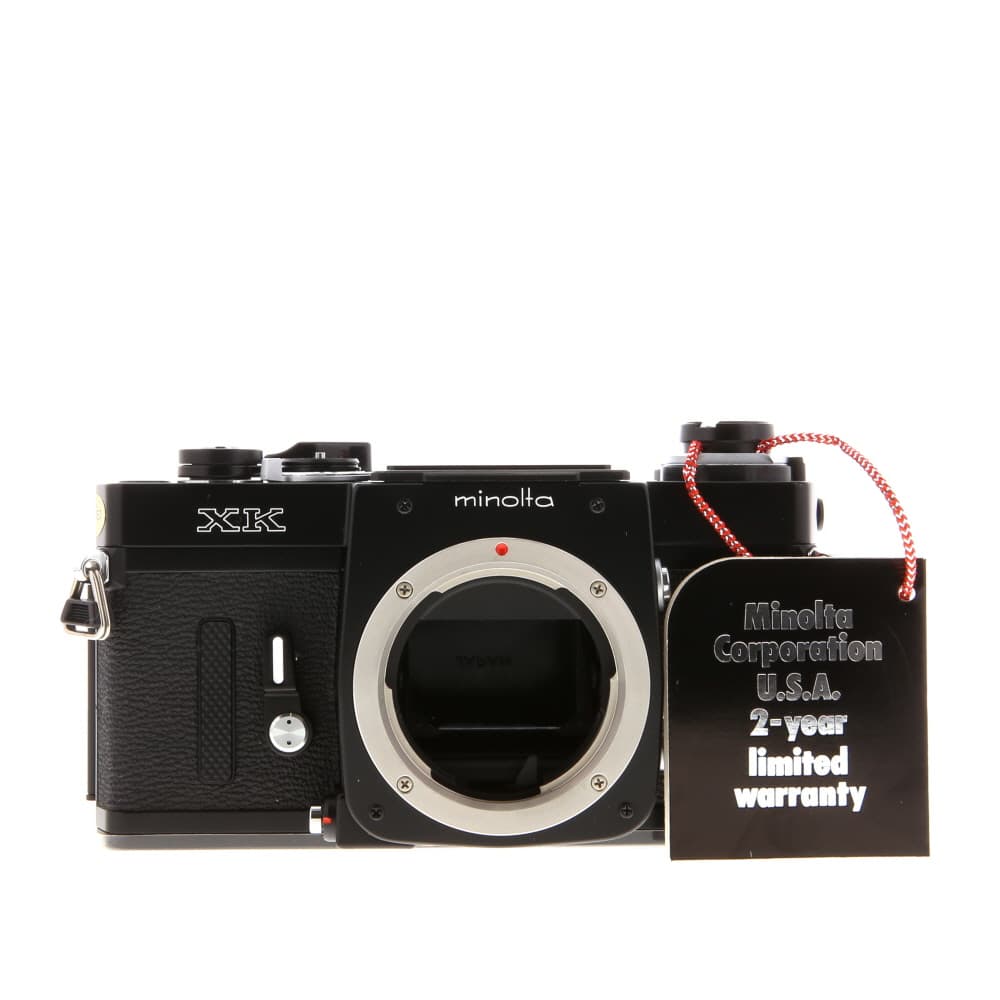 Minolta XK 35mm Camera Body, Black - BGN - Bargain - With AE Prism, Black | Used