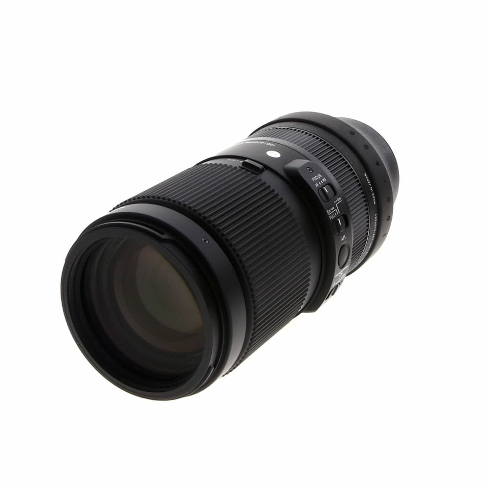 Sigma 100-400mm f/5-6.3 DG DN OS C (Contemporary) Full-Frame Autofocus Lens for Leica L-Mount | 67 | - LN- - Like New Minus - w/ Caps, PT-31 Protective Cover
