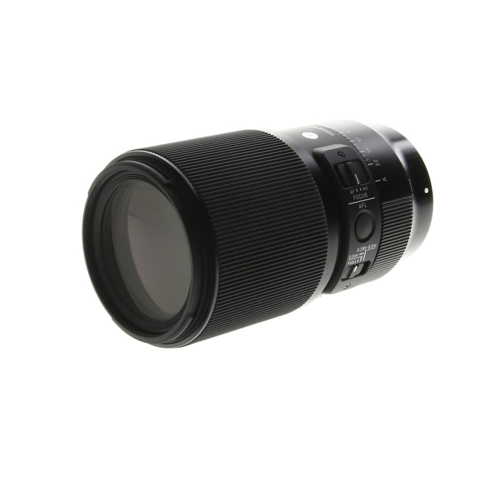 Sigma 105mm f/2.8 DG DN Macro A (Art) Full-Frame Autofocus Lens for Sony E-Mount, Black | 62 | - EX+ - Excellent Plus - With Caps, Case, Hood